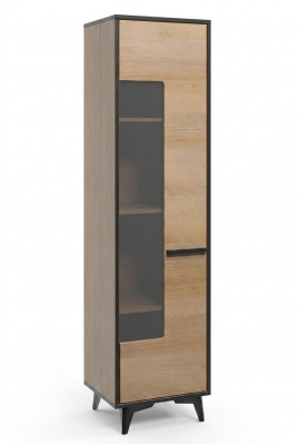Wunnzëmmer Schau Design Schranken Glas Miwwelen Modern Vitrin Schaf Vitrinen Nei