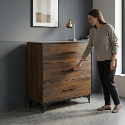 Schaf Wunnzëmmer Regal Luxus Loft Design Kommode Anrichte Side Lowboard Nei