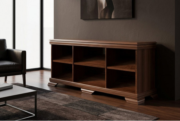Wunnzëmmer Kollektioun Sideboard Miwwelen TV Lowboard Dësch Schaf Niddreg Regal
