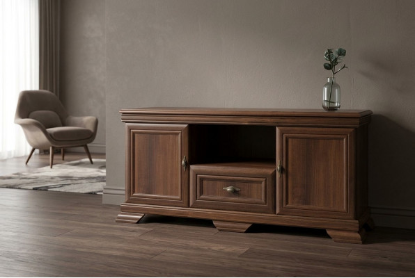 Klassesch Holz Kommode Sideboard Kommoden Low Boards Wunnzëmmerschaf Nei