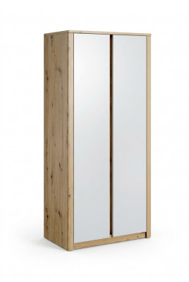 Kleederschaf Holzschaf Modern Schlofkummer Schiefser Holz Miwwele Ariichtung