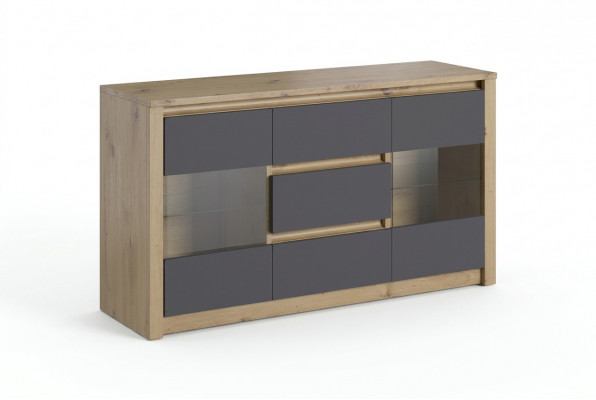 Design Wunnzëmmer Miwwelen Anrichte Holz Kommod Modern Kommoden Héichschaf Nei