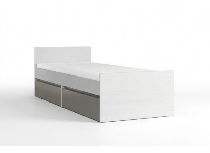 Jugendbett Kannerbett Kids Design Modern Kannerzëmmer Bett 90 cm Bettkëscht Neit