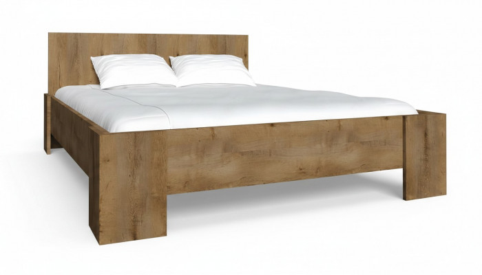 Schlof Zëmmer Holz Luxus Design Bett Polster Duebel Hotel Better Koppel 180x200cm