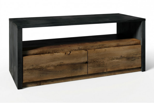 TV Schaf Marbel Schief Regal Kommoud Sideboard RTV Komoud Wunnzëmmerschaf.