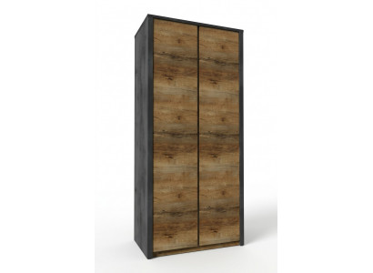 Schlofkammer Schiefen Holz Miwwelen Schaf Landhaus Kleederschaf Design Brong