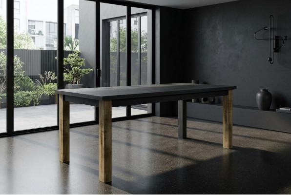 Iessdësch Holz Dëscher Wunn Iess Zëmmer Dësch 160x90x82 Massivholz Iessdëscher Holz
