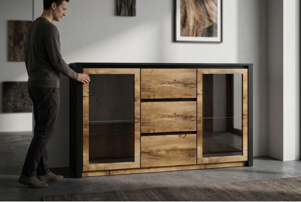 Kommod Montana Sideboard Kommoden Wunnzëmmerkast Kommoden Schaf Fernseh