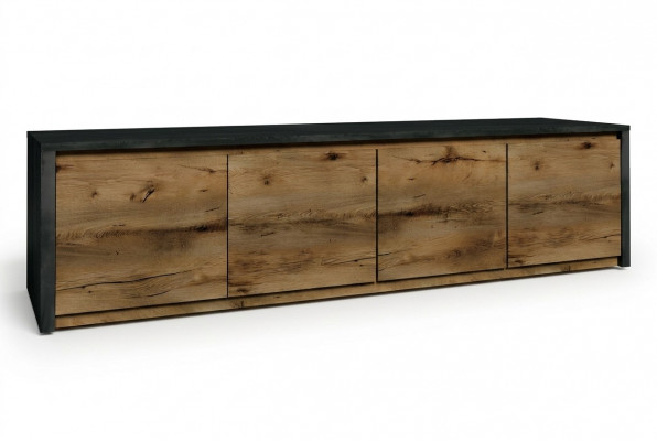 Televisiounsdësch, RTV Kommode, Lowboard, TV Miwwel, Fernsehtësch, Design Kommoden, Schief, nei.