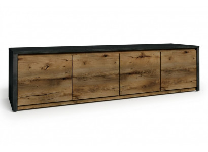 Televisiounsdësch, RTV Kommode, Lowboard, TV Miwwel, Fernsehtësch, Design Kommoden, Schief, nei.