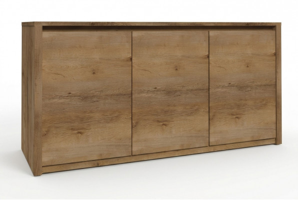 Modern Holz Kommode Sideboard Kommoden Wunnzëmmer Schaf 130cm XL Low Boards