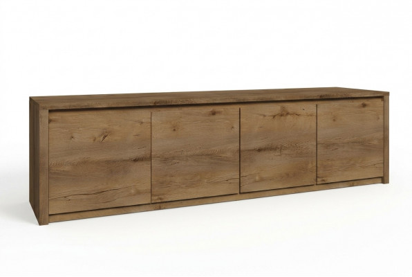 Wunnzëmmer Kommoden Holz Low Board Regal RTV RTV Sideboard Schrack Kommod Neu