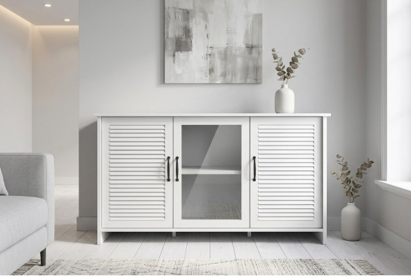 Wunnzëmmer-Schaf TV-Schaf Lowboard TV-Miwwel Schief Sideboard rtv Kommode