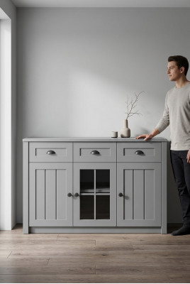 HolzKommoden Sideboard Schaf Kommoden Holz Schranken Nei Anrichte Miwwelen