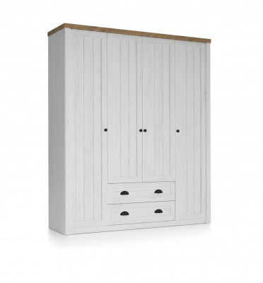 Moderne Stil Kleederschaf Schaf Holz Garderob Schlofzëmmer Artdéco