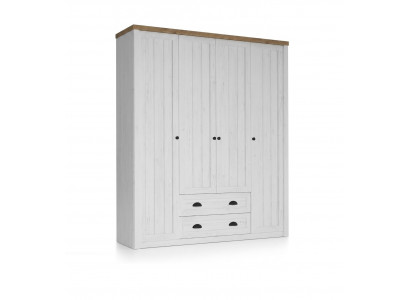 Moderne Stil Kleederschaf Schaf Holz Garderob Schlofzëmmer Artdéco