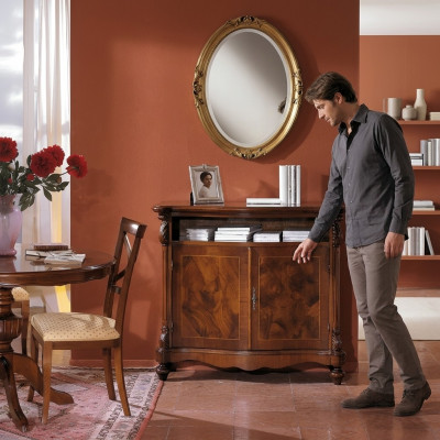 Wunnzëmmer Miwwelen Kommoden Anrichte Schief Tirangen Sideboard Kommode Schaf Nei
