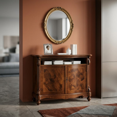 Wunnzëmmer Miwwelen Kommoden Anrichte Schief Tirangen Sideboard Kommode Schaf Nei