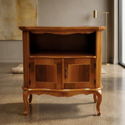 rtv Design Säitenschaf Fernseh Niddereg Kommode tv Luxus Schaf Holz brong Miwwelen Nei