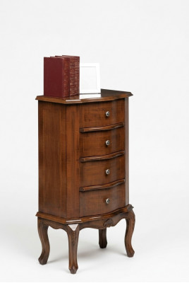 Sideboard Holz Tirangsschaf Schaf Kommod mat 4 Tirangen, Sidetable Nei