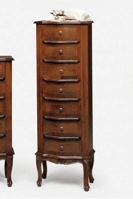 Kommode mat 6 Tiräng Sideboard wäiss Anrichte Holz Tirangschaf Schaf