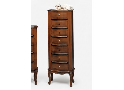 Kommode mat 6 Tiräng Sideboard wäiss Anrichte Holz Tirangschaf Schaf