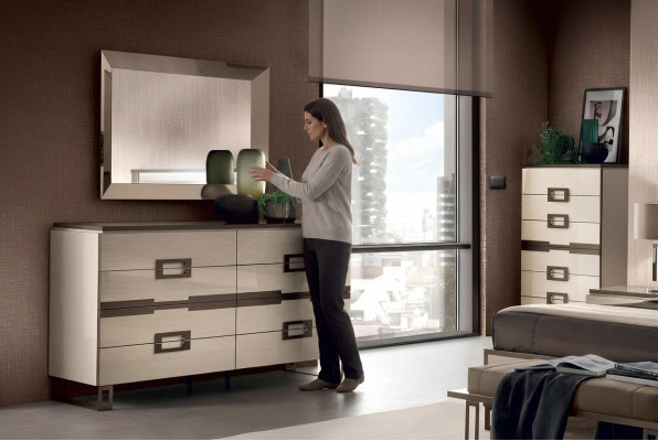 Design Kommode Miwwelen Säitendësch Klassesch Wunnzëmmer Holz Modern Luxus Italienesch