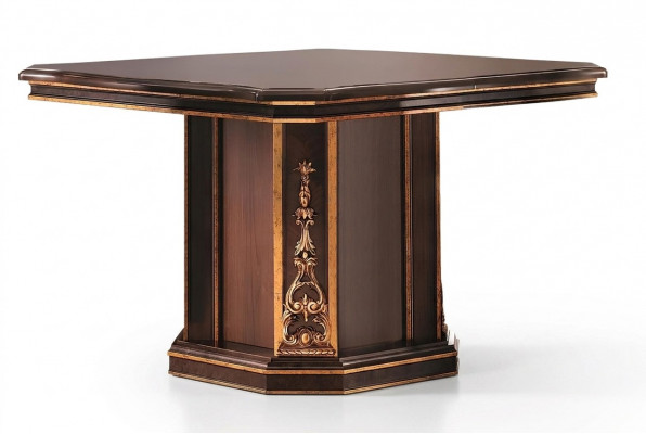 Iessdësch Holzdësch Holz Dëscher Dësch Iesszëmmer Design Luxus Miwwelen arredoclassic