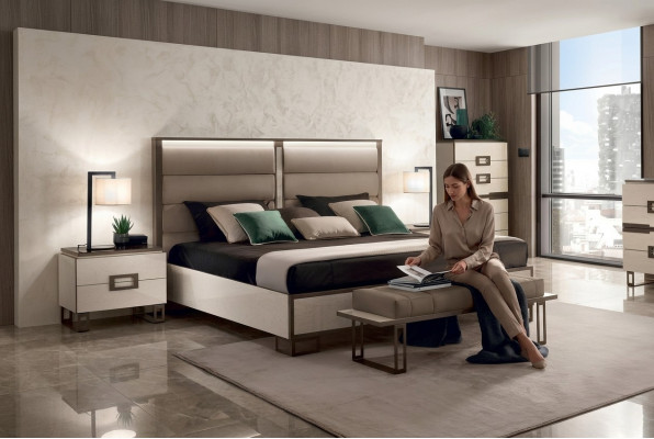Bett Këssen Klassesch Duebelbett Holz 180x200cm Better Hotel Schlofzëmmer Nei