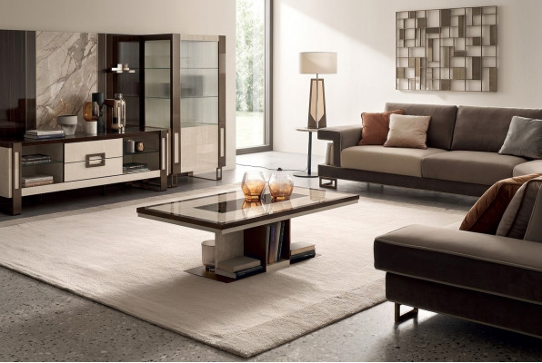 Canapéen Dëscher Dësch Luxus Holz Dëscher Konsolen Design Italienesch Miwwelen Ariichtung