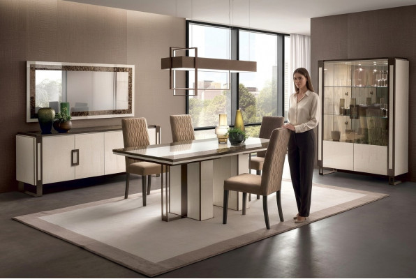 Design Iessdësch Holz Dësch Modern Iessdëscher Miwwelen 160x90 cm Dëscher Holz Zëmmer