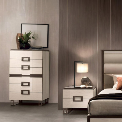 Héich Kommod Sideboard Kommoden 6 Schiefcher Héichschaf Schaf Holz Miwwelen Nei