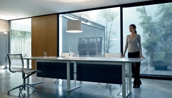 Konferenzdësch Miwwelen Konferenzdëscher Holz Büro Schreifdësch Dësch Dëscher Frezza