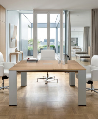 Bürosdëscher Büroausstattung Konferenzdësch Büroschreifdësch Meetingdësch