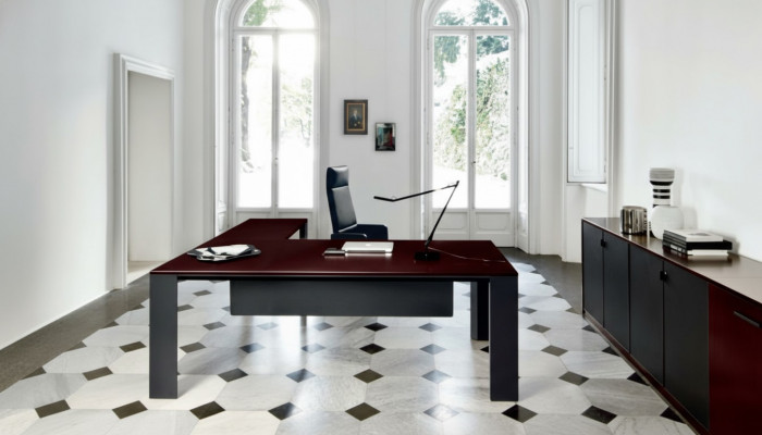 Design Schreifdësch Italienesch Miwwel Ariichtung Dësch Computermiwwel Frezza