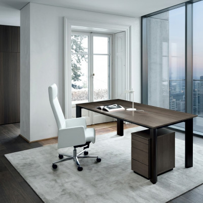 Bürosstull, Dréistull, Chefsessel, Fauteuil, Lehnstull, Computerstull, Italienesch Still.