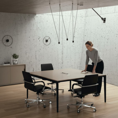 Reuniounsdësch Versammlungsmobilier Büro Dësch Konferenzdësch Büro Dëscher Frezza