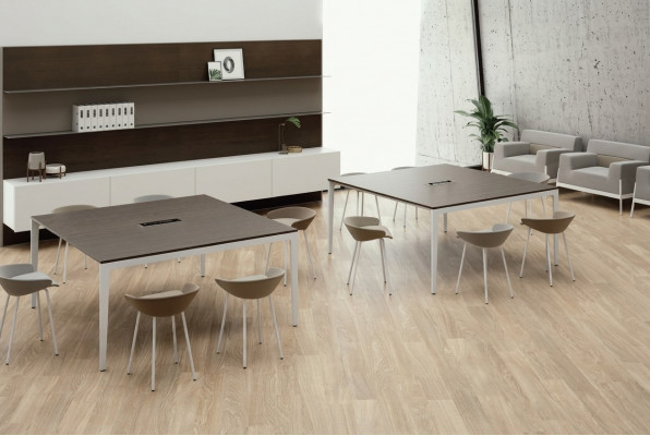 Konferenzdësch modernen Bürodesk Diskussiounsdësch Büro Miwwelen Büro Dëscher Miwwelen