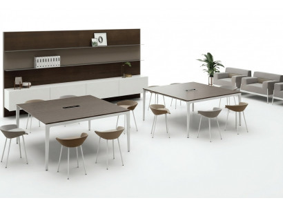 Konferenzdësch modernen Bürodesk Diskussiounsdësch Büro Miwwelen Büro Dëscher Miwwelen