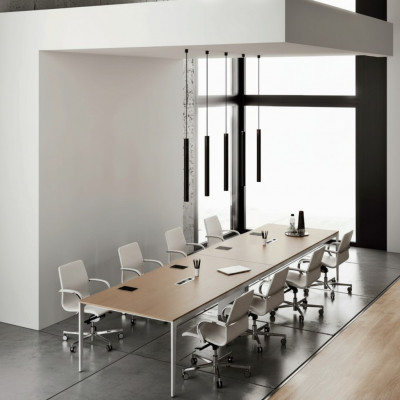 Bespriechung Dësch Büro Miwwelen Meeting Konferenzdësch Frezza Ariichtung Dëscher xxl