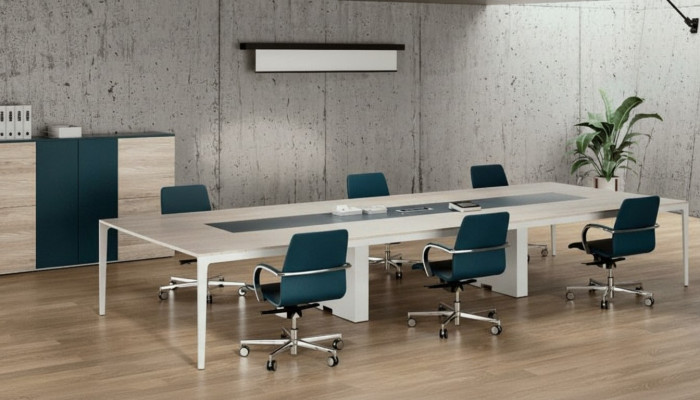 Bürosmiwwel Besprechungsdësch Konferenzdësch Büro Dësch Büroausstattung Reunioun