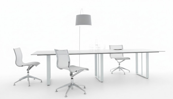 Bespriechung Dësch Bureauméier Dëscher Meeting Konferenzdësch 280cm xxl Ariichtung