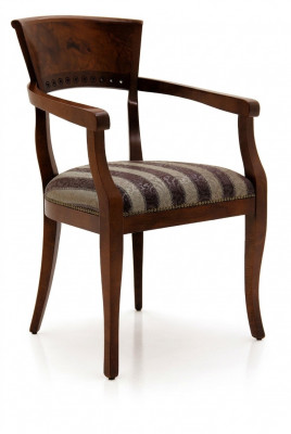 Stull mat Äermreschter Iesszëmmerstull Holz Nei Iesszëmmer Still Design Fauteuil Déco