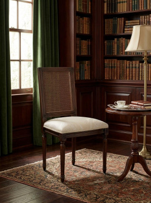 Design Textil Luxus Fauteuil Nei Stull Armleun Esszëmmerstull Esszëmmer Still