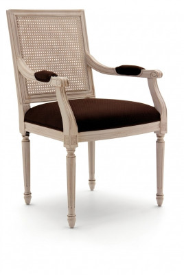 Iesszëmmer Stull Design Textil Luxus Beige Nei Iesszëmmerstull Stull mat Armlehn
