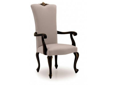 Iesszëmmer Designer Holz Modern Lehnstell Braun Luxus Stull Still Fauteuil Béisch.