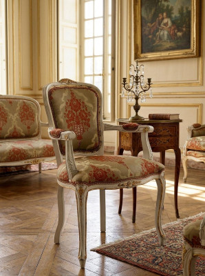Iesszëmmerstull Bürostull Lehnstull Fauteuil Stull Design Polsterstull Royal Stiller