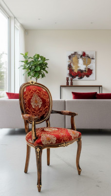 Luxus neie Sessel Still Stille Iesszëmmerstull Bürostrull Design Polsterstull Lehn