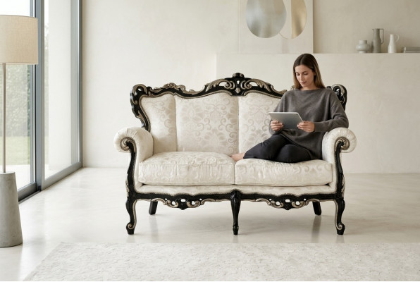 Wunnzëmmer Design Neit Zwëschesëtzer Canapé 2-Sëtz Grouss XL Canapé Sofas Canapéën