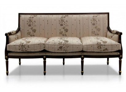 Design Këssen Luxus Sëtz Sofa Canapé Textil Sofa 3 Sëtz Textil Dräi-Sëtz.